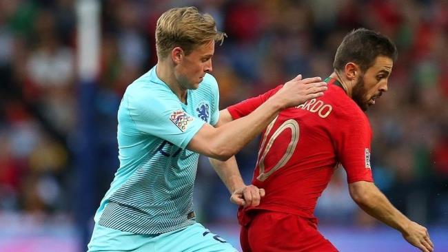 de jong y bernardo silva