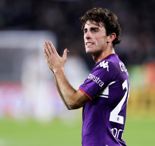 Odriozola en la Fiorentina