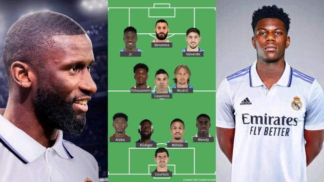 11 posible del Real Madrid con Tchouaméni y Rüdiger