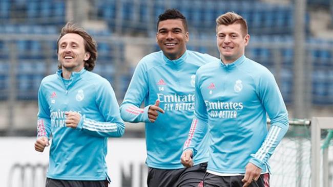 Modric, Kroos, Casemiro