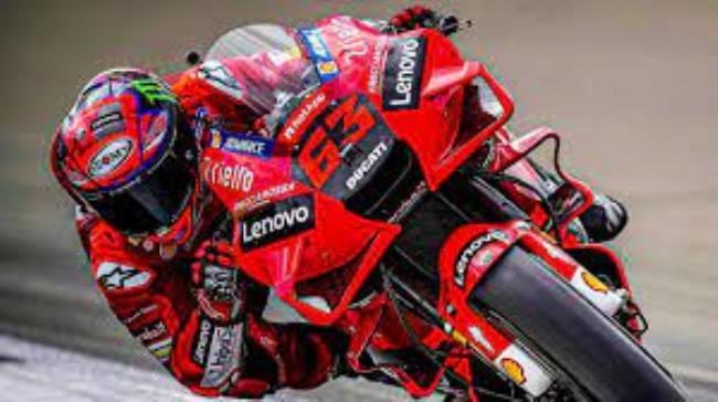 Bagnaia en su Ducati