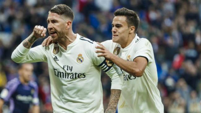 Sergio Ramos y Reguilón en el Real Madrid