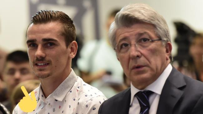 Enrique Cerezo y Griezmann