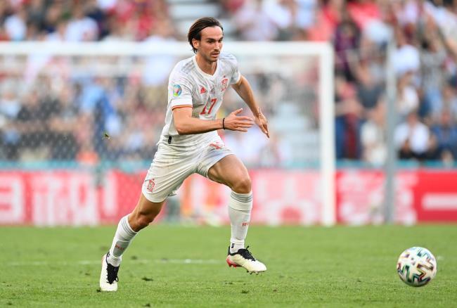 Fabián Ruíz con la Selección Española