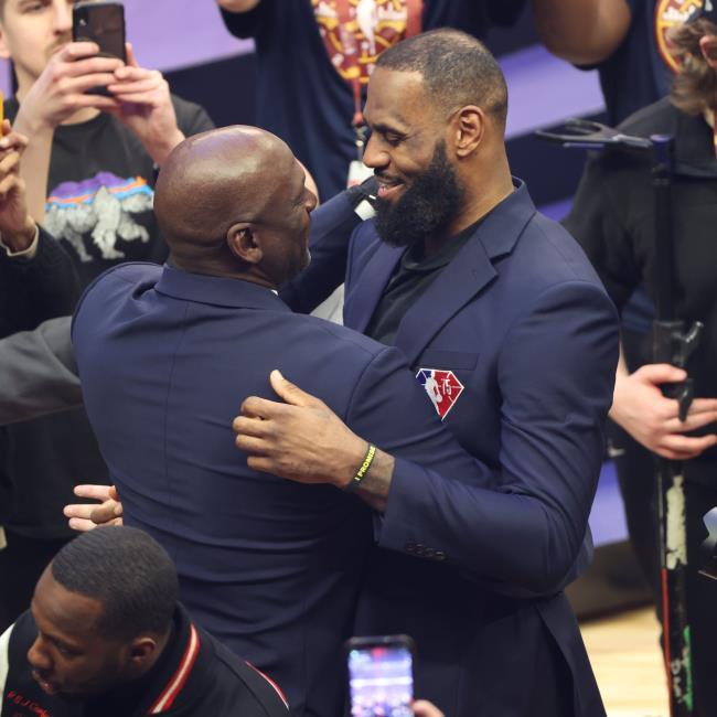 Michael Jordan y LeBron James