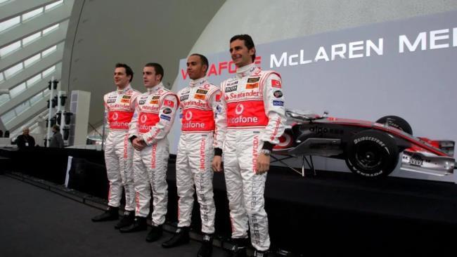 Equipo McLaren en el año 2007