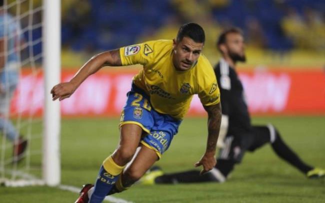 Vitolo en Las Palmas