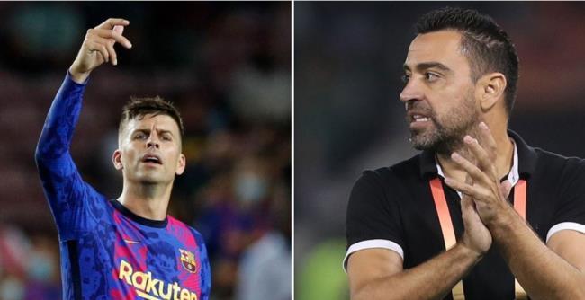 Xavi y Piqué