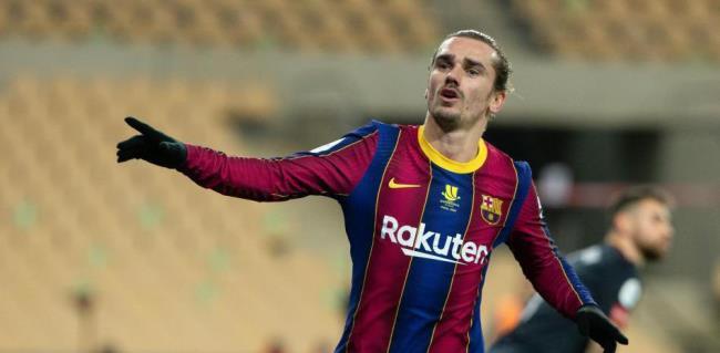 Antoine Griezmann con el FC. Barcelona