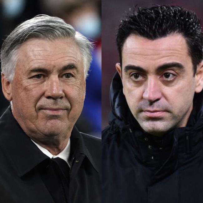 Ancelotti y Xavi