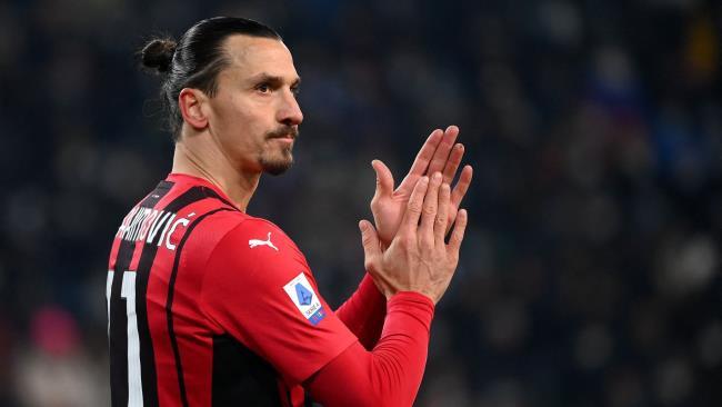 Zlatan Ibrahimovic, futbolista del AC Milan