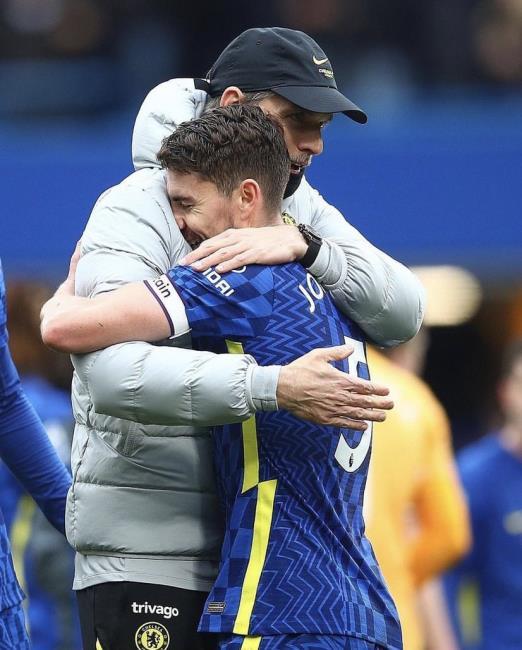 Thomas Tuchel y Jorginho