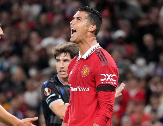 Cristiano Ronaldo, jugador del Manchester United