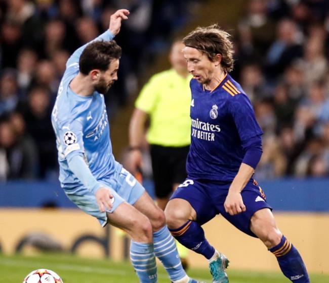 Silva y Modric