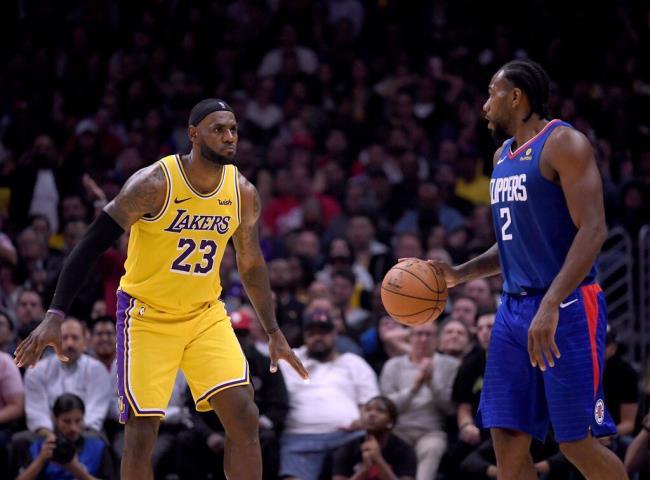 LeBron y Kawhi
