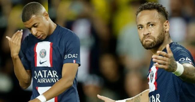 Mbappé y Neymar Jr