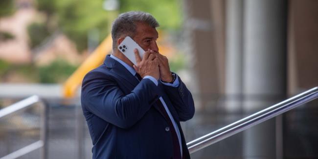 Joan Laporta, presidente del FC Barcelona