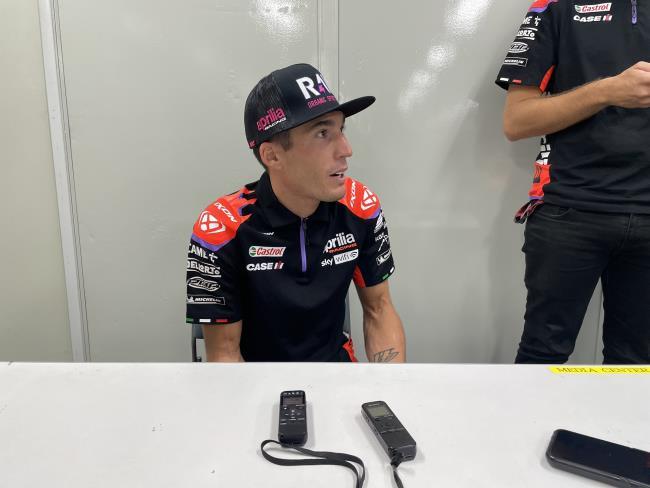 Aleix Espargaró, piloto de Aprilia