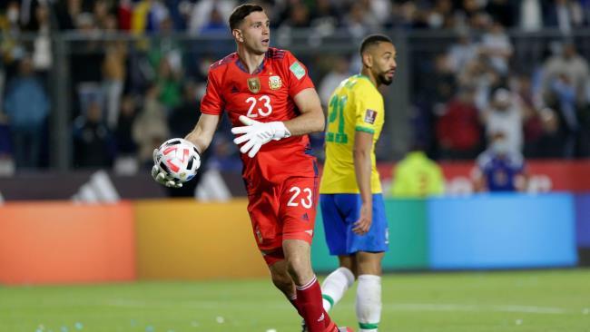 Emiliano Martínez, guardameta del Aston Villa y Argentina