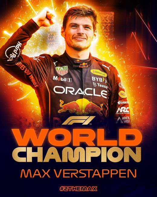 Max Verstappen campeón del mundo 2022