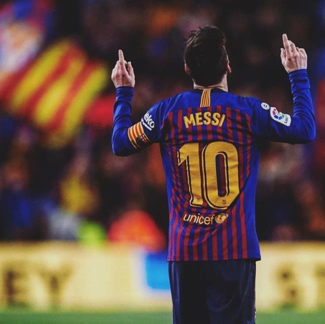 Leo Messi en el FC. Barcelona