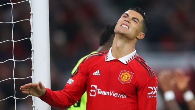 Cristiano Ronaldo, futbolista del Manchester United