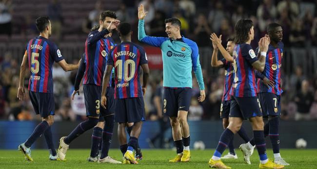 Futbolistas del FC Barcelona