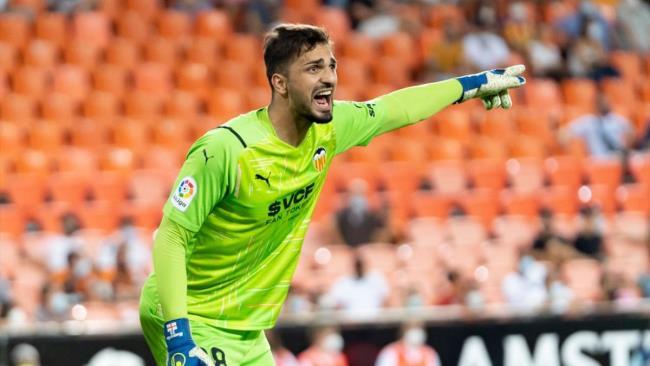 Mamardashvili, guardameta del Valencia CF