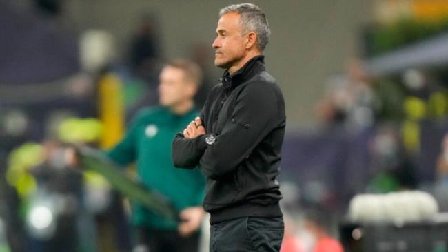 Luis Enrique, entrenador de la selección española