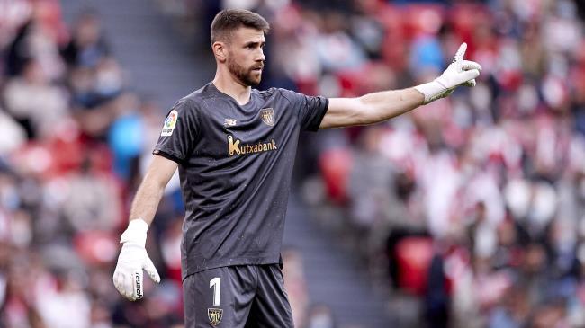Unai Simón, guardameta del Athletic Club