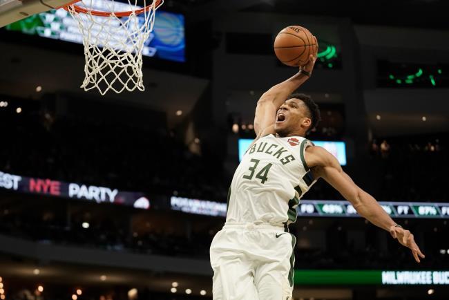 Giannis Antetokounmpo, jugador de la NBA