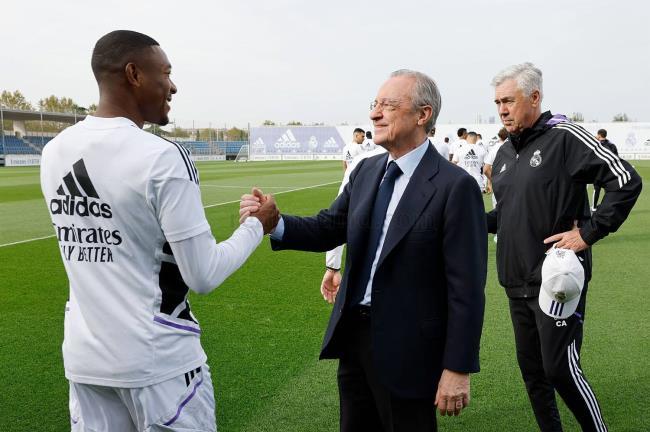 Florentino Pérez, Ancelotti, Alaba