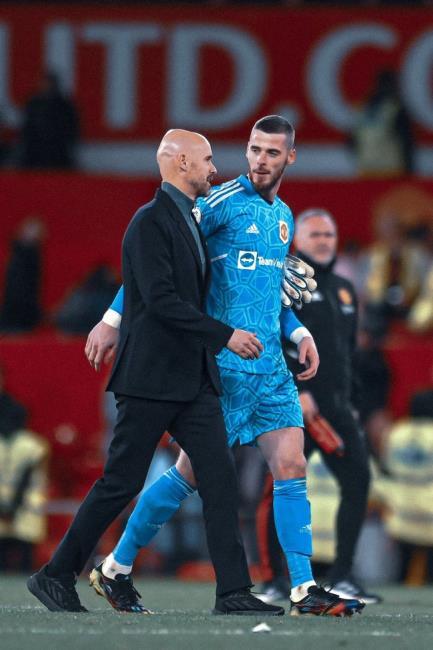De Gea y Ten Hag
