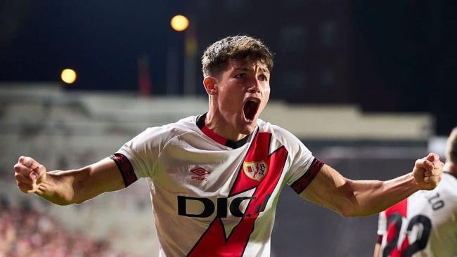 Fran García en el Rayo Vallecano