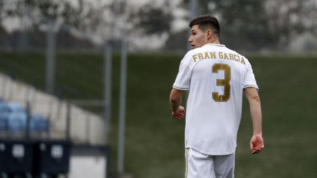 Fran García en el Real Madrid Castilla