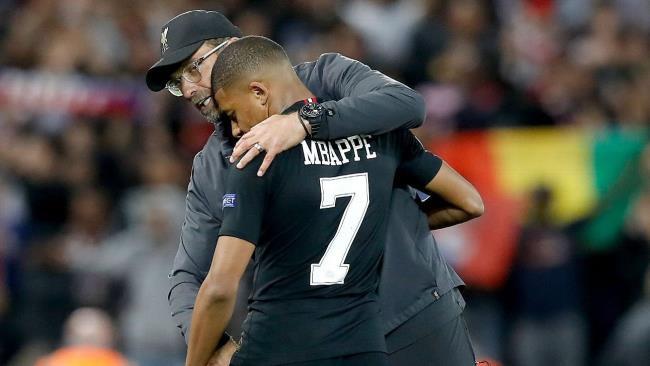 Klopp y Mbappé