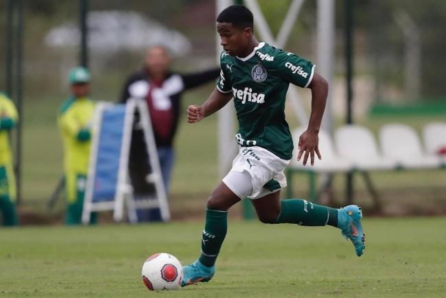 Endrick con el Palmeiras