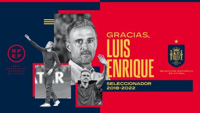 Luis Enrique deja España