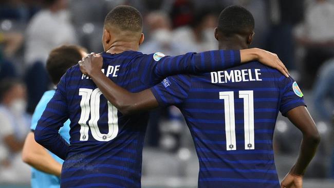 Mbappé y Dembélé