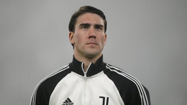 Dusvan Vlahovic, futbolista de la Juventus