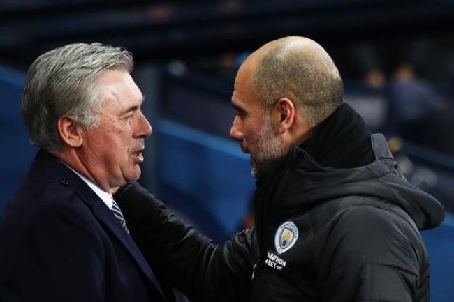 Ancelotti y Guardiola