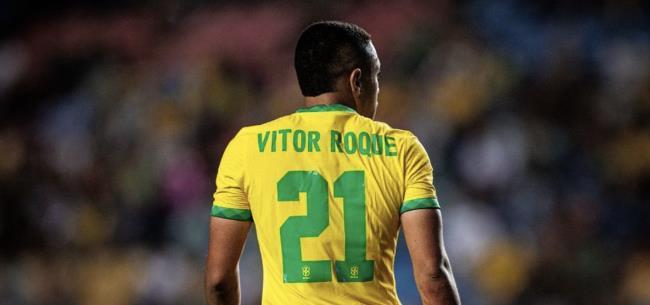 Vitor Roque, futbolista del Athletico Paranaense