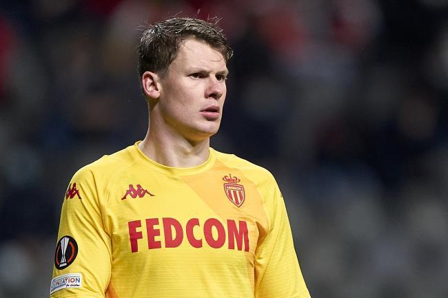 Alexander Nübel, portero del AS Mónaco