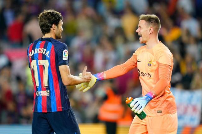 Marcos Alonso y Ter Stegen