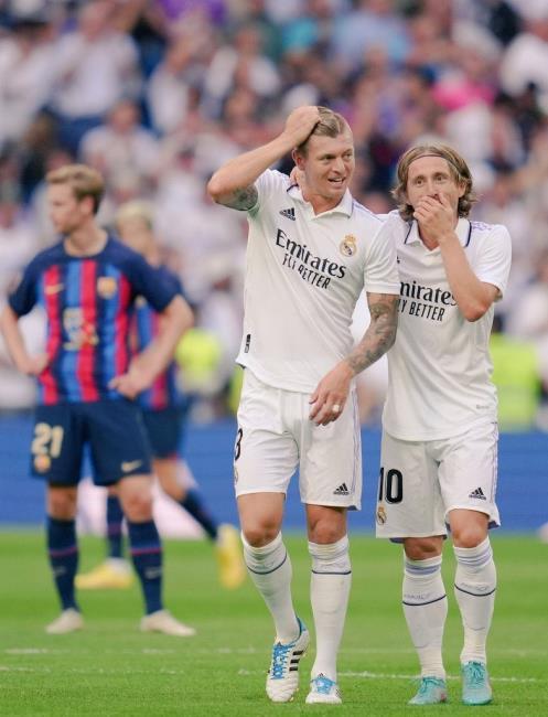Kroos y Modric