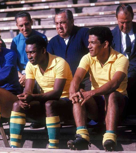 Pelé y Garrincha