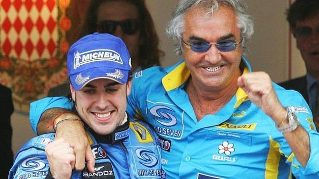 Briatore y Fernando Alonso