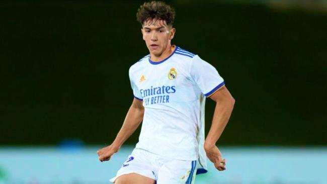 Mario Martín, futbolista del Real Madrid Castilla
