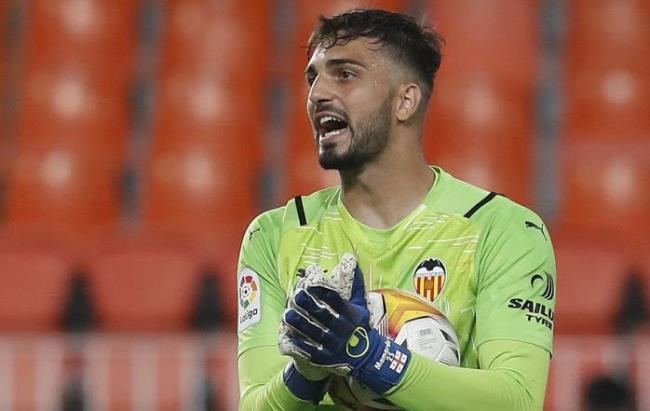 Mamardashvili, guardameta del Valencia CF