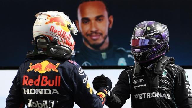 Hamilton y Verstappen